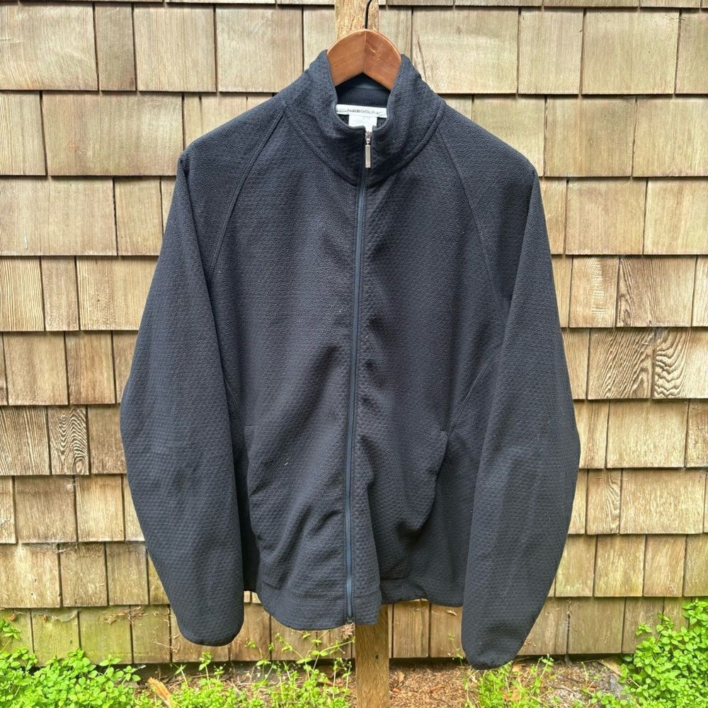 Nike Golf Mock Neck Therma Fleece Full Zip